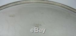 GORHAM Silverplated Pedestal Punch Bowl, Platter and 22 Glass Punch Cups