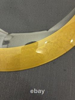 Glastonbury Lotus Gold Georgian 17 Punch Bowl Underplate Service Plate