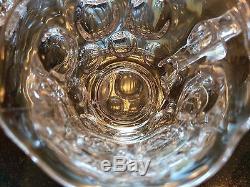 Gorgeous Antique 12 Cup Japanese Crystal Punch Bowl