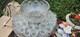 Gorgeous L. E. Smith Pineapple Vintage Heavy Cut Glass 11 Qt Punch Bowl 16 Cups