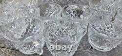 Gorgeous L. E. Smith Pineapple Vintage Heavy Cut Glass 11 Qt Punch Bowl 16 Cups
