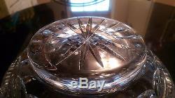 Gorgeous Rare Cut Glass Punch Bowl