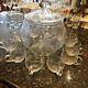 Gorgeous VTG Crystal Grapevine Glassware/Punch Bowl Set Collection 6 Variants