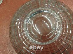 HEISEY VICTORIAN 14 1/2 PUNCH BOWL with 23 CUPS #1425