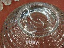HEISEY VICTORIAN 14 1/2 PUNCH BOWL with 23 CUPS #1425