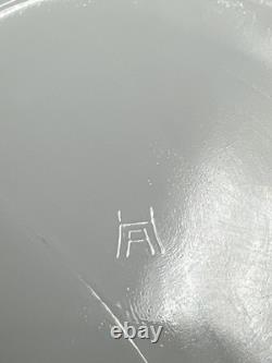 Hazel Atlas Milk Glass Egg Nog Punch Bowl Set 6 Cups & 1 Bowl Circa 1950's Xmas