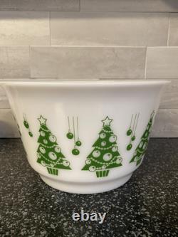 Hazel atlas Holiday Punch Bowl Set