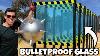 How Many Bulletproof Glass Windows Stops This Wrecking Ball