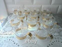 Iittala Paula punch espresso glasses lot of 12 vintage