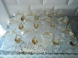 Iittala Paula punch espresso glasses lot of 12 vintage