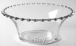 Imperial Glass Ohio CANDLEWICK CLEAR (STEM #3400) Belled Bowl Punch Base 4423619