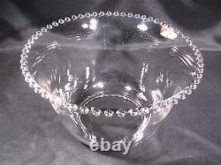 Imperial Glass Ohio Candlewick Punch Bowl Clear