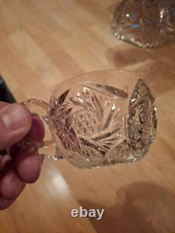 Imperial punch bowl set vintage