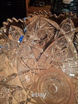Imperial punch bowl set vintage