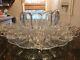Incredibly Beautiful Antique 24 Cup Punch Bowl. Matching Platter. Cups. Ladle