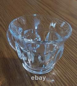 Indiana Glass CLASSIQUE Punch Bowl Set 12 Cups, Heavy Bowl, Glass Ladle and Tray