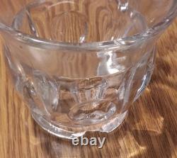 Indiana Glass CLASSIQUE Punch Bowl Set 12 Cups, Heavy Bowl, Glass Ladle and Tray