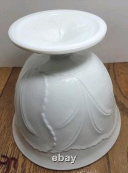 Indiana Milk Glass 26-Piece Footed Punch Bowl & Cups in original Box Christmas