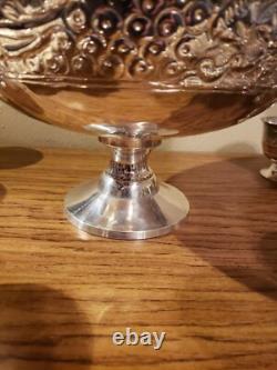 International Silver Company'Vintage' Silverplated Punch Bowl & 10 Cups India