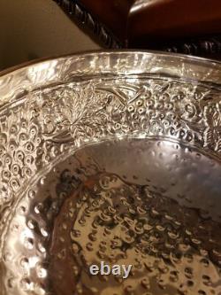 International Silver Company'Vintage' Silverplated Punch Bowl & 10 Cups India