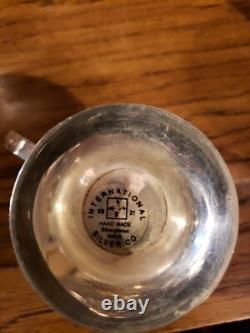 International Silver Company'Vintage' Silverplated Punch Bowl & 10 Cups India
