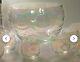 Iridescent Luster Punch Bowl & 12 Cups Mermaid Scales West Virginia Glass Rare