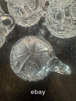 JD Bergen Punch Bowl Cups set of 10Progress Pattern
