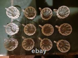 Jeannette Glass Co Punch Bowl Set vintage