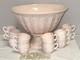 Jeannette SHELL PINK 14 PC PUNCH BOWL SET With HOOKS