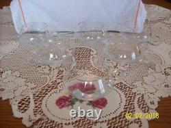 Krosno Crystal Punch Bowl Cups With Handles Made In Poland Set Of 11