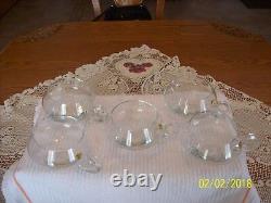 Krosno Crystal Punch Bowl Cups With Handles Made In Poland Set Of 11