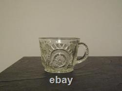 L. E. Smith 15 PC Punch Bowl Set EAPG