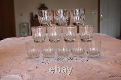 L. E. Smith Glass Vintage Prestige Punch Cups Set Of 12 In Original Box