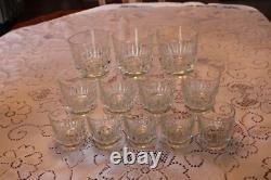 L. E. Smith Glass Vintage Prestige Punch Cups Set Of 12 In Original Box