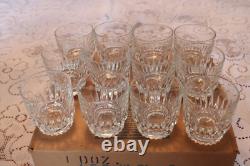 L. E. Smith Glass Vintage Prestige Punch Cups Set Of 12 In Original Box