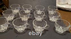 L E Smith Old Dominion Punch Bowl Stand With Ladle 15 Cups Exc Used Cond