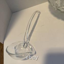 LE Smith Daisy & Buttons Punch Bowl Set with 18 Cups and Glass Ladle