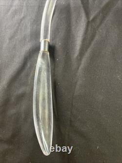 LE Smith Glass Punch Bowl With Ladle