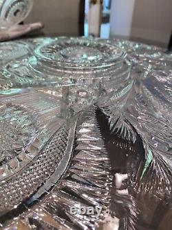 LE Smith Punch Set Bowl, Plate, 12 Cups LARGE