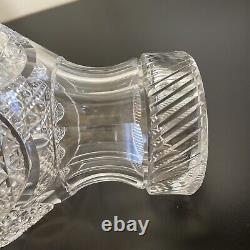 Large Cut Glass Punch Bowl With Stand