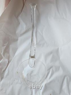 Large Cut Glass Punch Bowl with Underplate, 22 Cups, Plus a Glass Ladle