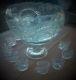 Le Smith Punch bowl set crystal punch bowl and 37+cup set