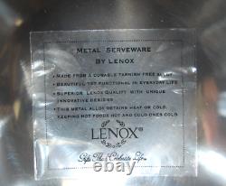 Lenox Grape Weave Metal Serveware 10 Piece Entertainment Set Vintage M5162