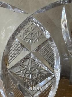 Lovely Large American Brilliant Punch Bowl