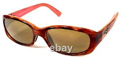 MAUI JIM PUNCHBOWL MJ219-12 Italy Brown Tortoise Wrap Sunglasses 54-17-135