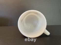 MCM Vintage Tom Jerry Glass Ski Skier Punch Bowl Set 4 Mugs Cups Hazel Atlas