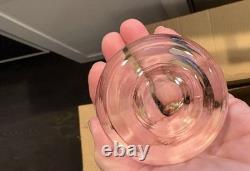 MCM WEST VIRGINIA GLASS PUNCH Round BOWL SET W Ladle & 12 Glasses ORIGINAL BOX