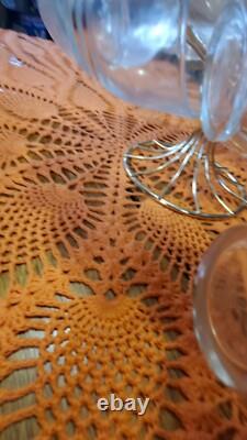 MID Century Modern Punch Bowl MCM Federal Glass Punch Bowl