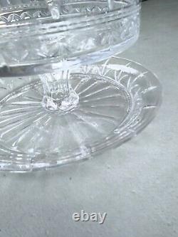 Marquis Waterford Crystal 3 in 1 Convertible Cake Stand, Dome, & Punch Bowl