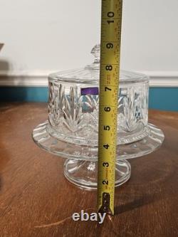Marquis by Waterford Crystal 4 in 1 CASEY Medium Cake Plate Stand Punch Bowl